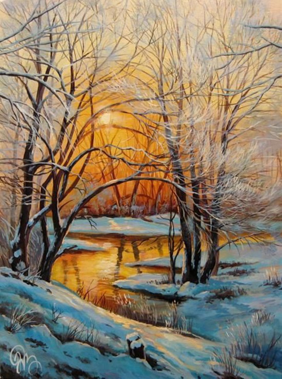 15 Beautiful Nature Paintings